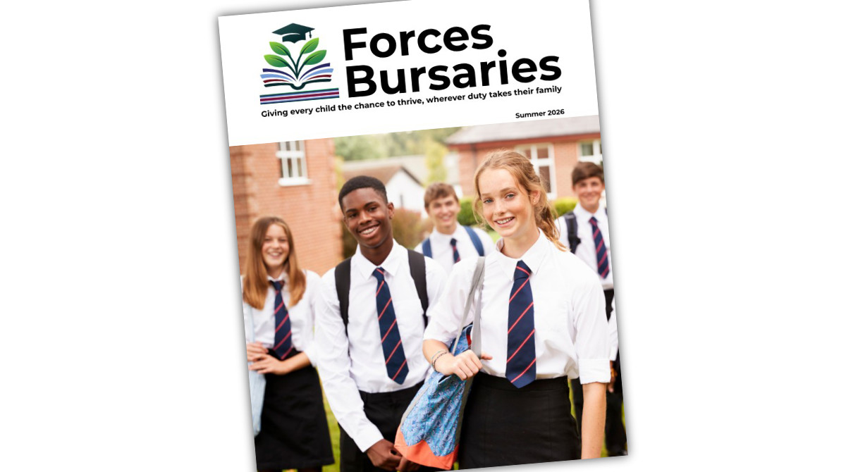 Welcome to the latest Forces Bursaries Magazine